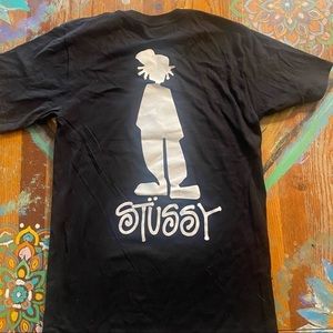 Really Clean Black & White Stussy Size Medium